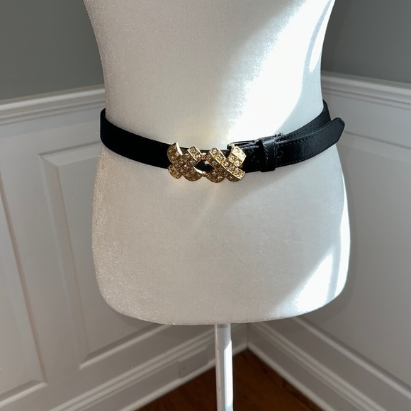 Vintage Ben-Amun by Isaac Manevitz Satin Belt - Picture 1 of 6